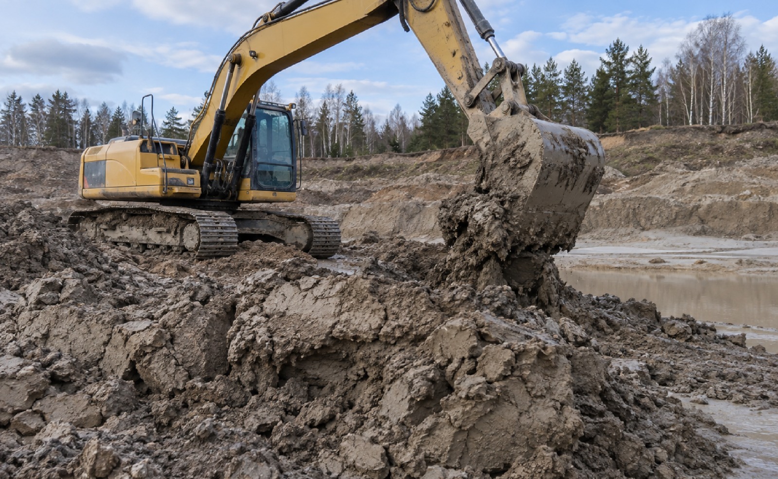 Clay for your construction and site development projects